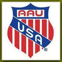 AAU Track and Field Logo